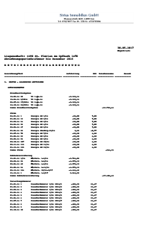 Betriebskosten-Abrechnung für das Jahr 2016